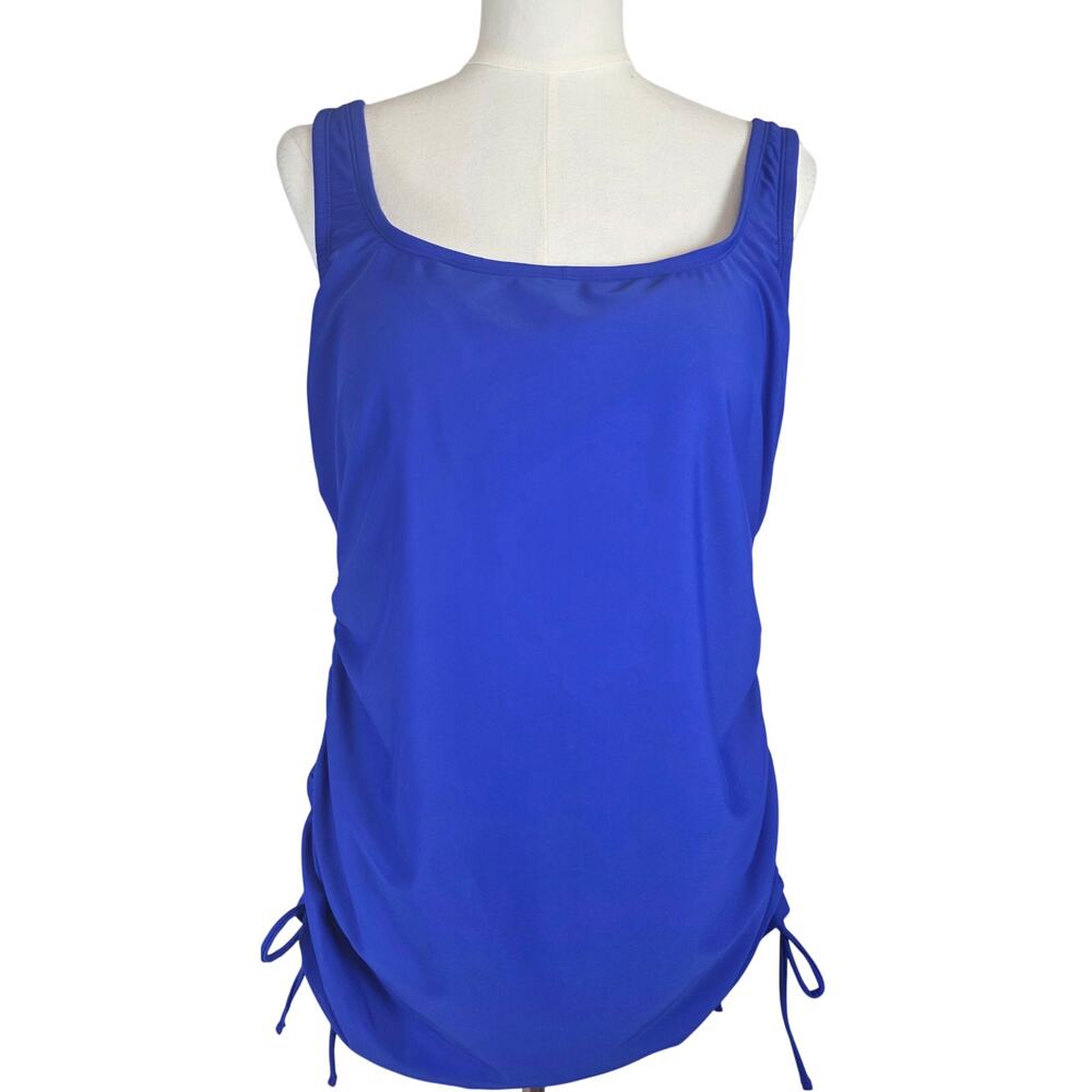 Kona Sol Blue Tankini w/Removable Pads